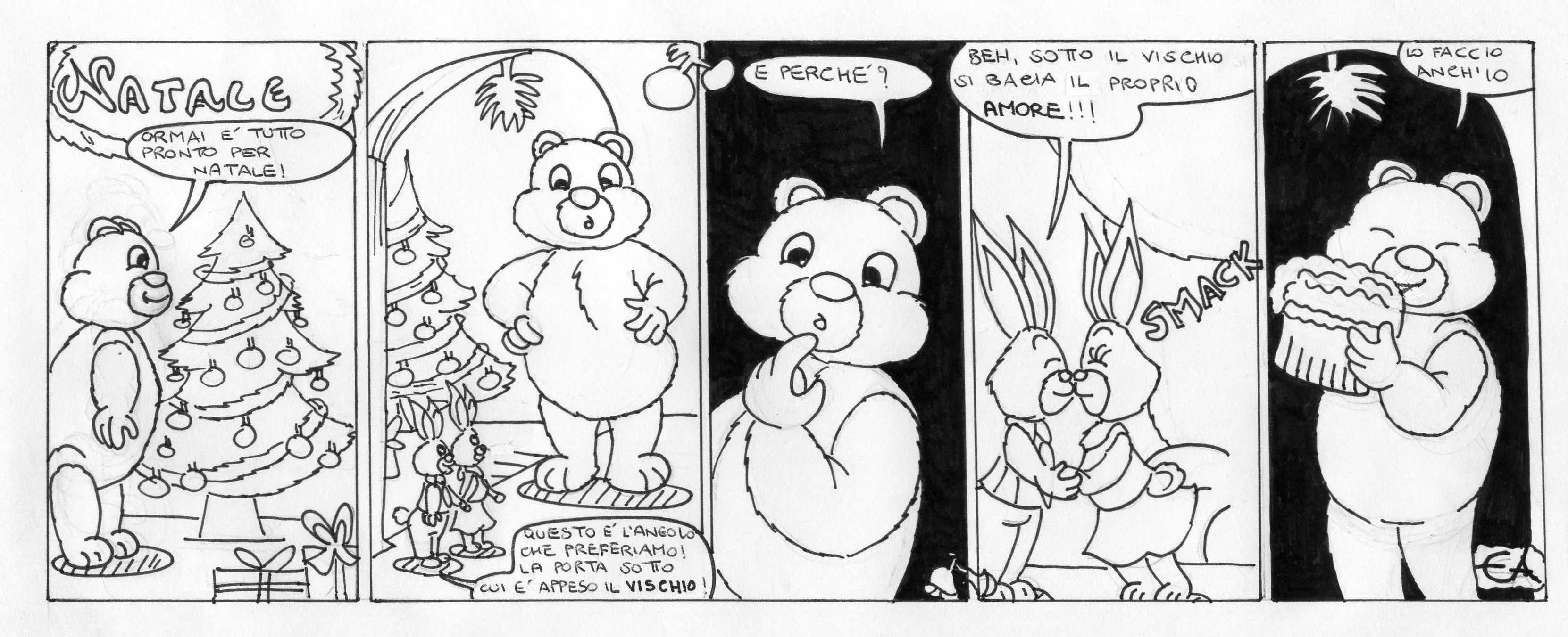 Paciugo, Emanuele Arduino, bambini, pupazzi, fumetti, cibo, Natale